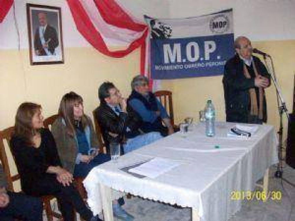 En campa�a, Brizuela contest� las cr�ticas de Corpacci en el tema salud