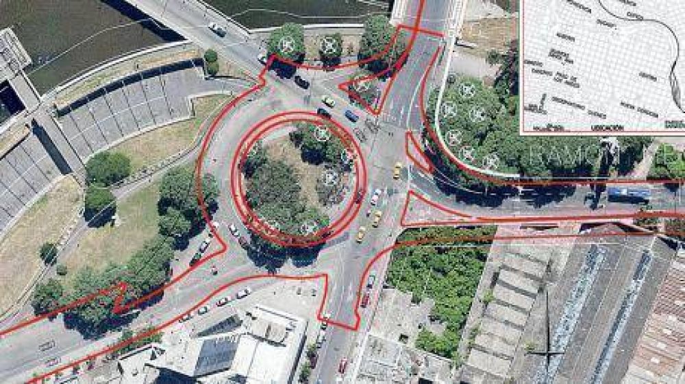 Se realizar�n obras para entrar al centro mucho m�s r�pido