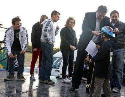 Avellaneda: se reinaugur� la pista de skate Mauro Sabino