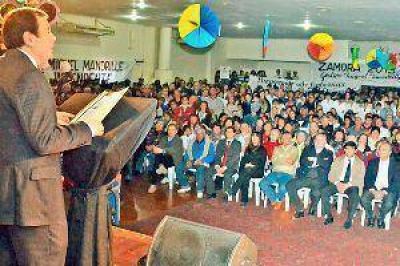 Zamora anunci� obras h�dricas para Selva en la celebraci�n del aniversario de su fundaci�n