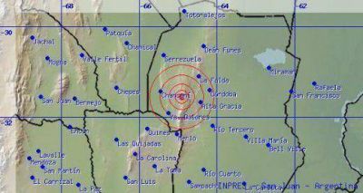 Nuevo sismo sacudi� la provincia de C�rdoba