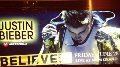 Una incre�ble noche con Justin Bieber