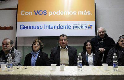  Gennuso present� el Frente electoral