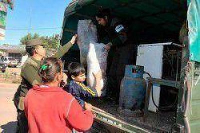 Son m�s de 1.650 las personas asistidas por la crecida del r�o Paran�