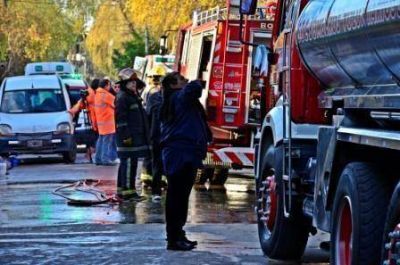 Un incendio afecto a siete casas del barrio Alsina de San Fernando 