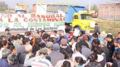 Cortaron la ruta 38 para repudiar la instalaci�n de un basural