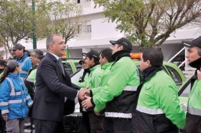 El gobernador lanz� el plan invernal de seguridad vial 2013 en Chubut