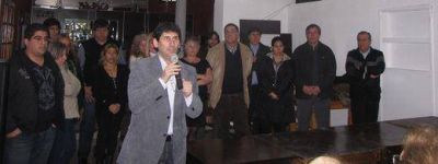 Fernando Coronel realiz� la presentaci�n de la lista que encabeza como candidato a concejal