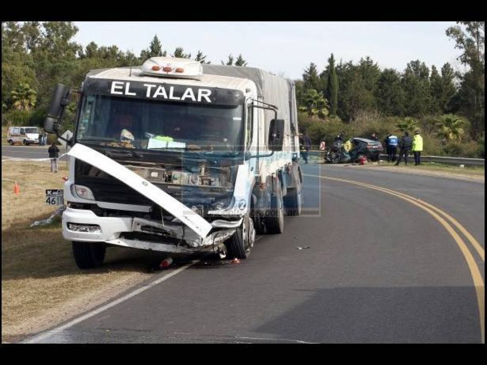Accidente en la ruta 12: indagar�n al conductor del cami�n por �Cu�druple homicidio culpuso�