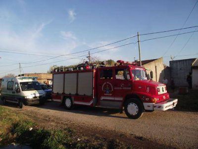 Principio de incendio en una vivienda ubicada en Lavalle y 90 