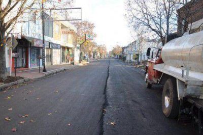Los vecinos de Jun�n destacan la repavimentaci�n de Primera Junta