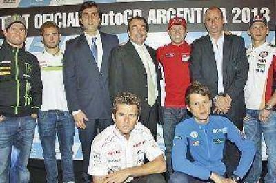 Presentaron en Buenos Aires los tests oficiales del MotoGP en Las Termas