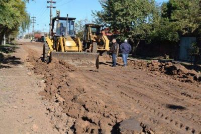 El municipio informa que sigue recuperando calles