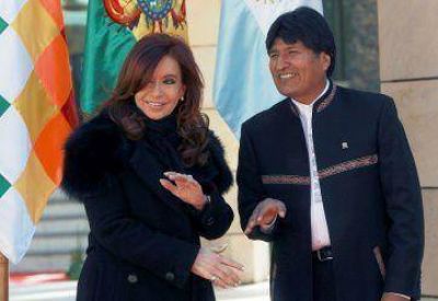 Indignada, CFK sali� en defensa de Evo
