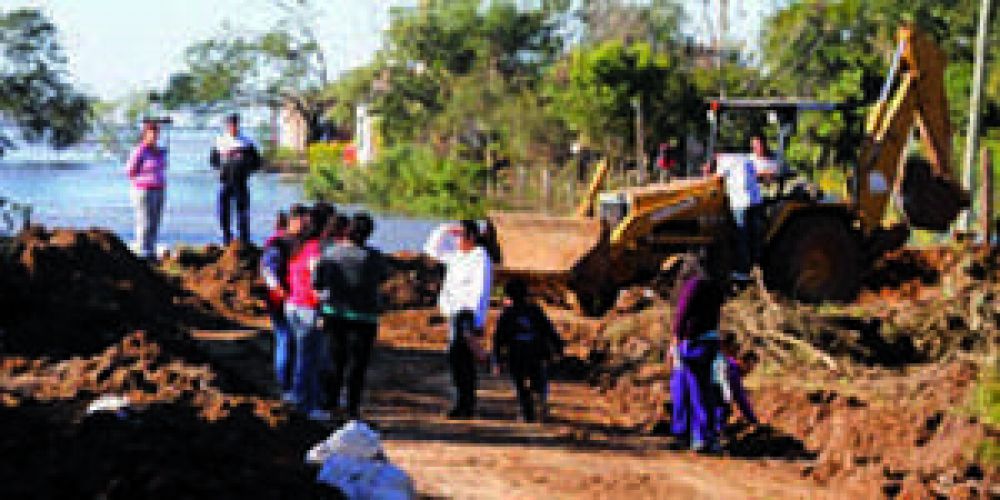 El r�o Paran� lleg� a los 7 metros en la ciudad de Barranqueras