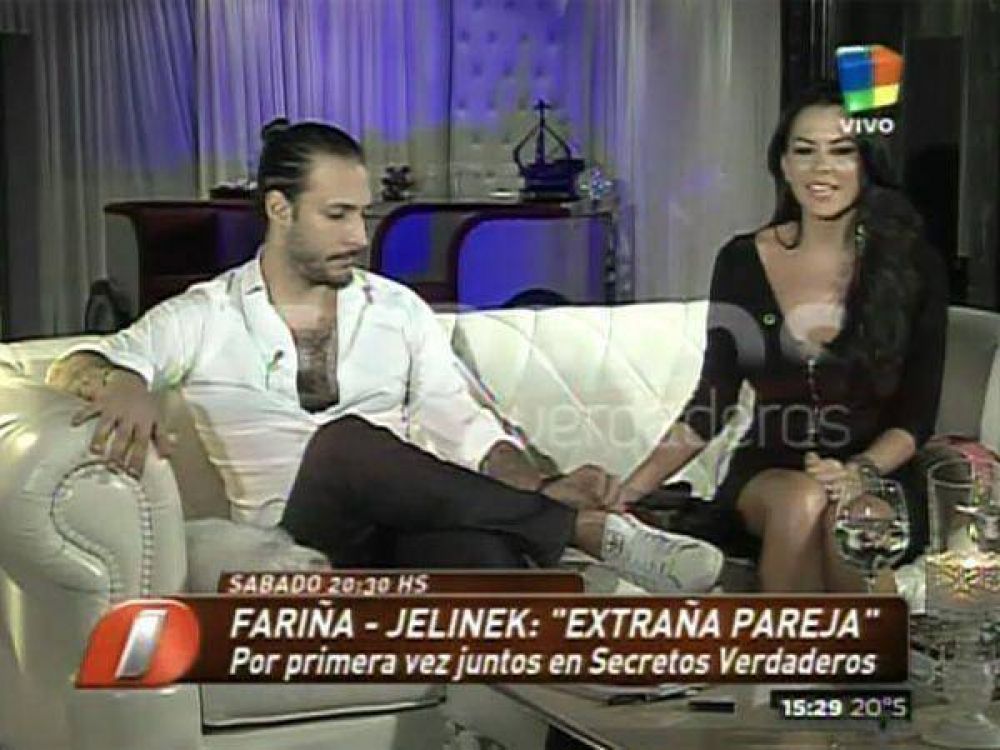  La primera imagen de Jelinek y Fari�a juntos tras el esc�ndalo
