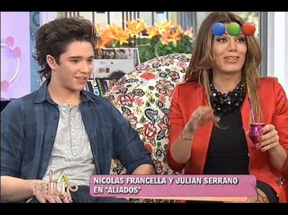 Juli�n Serrano estuvo en el programa 'La Pelu' de Telefe