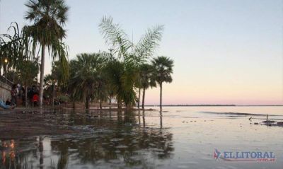 El r�o Paran� se encuentra en bajante pero preocupa el alerta meteorol�gico