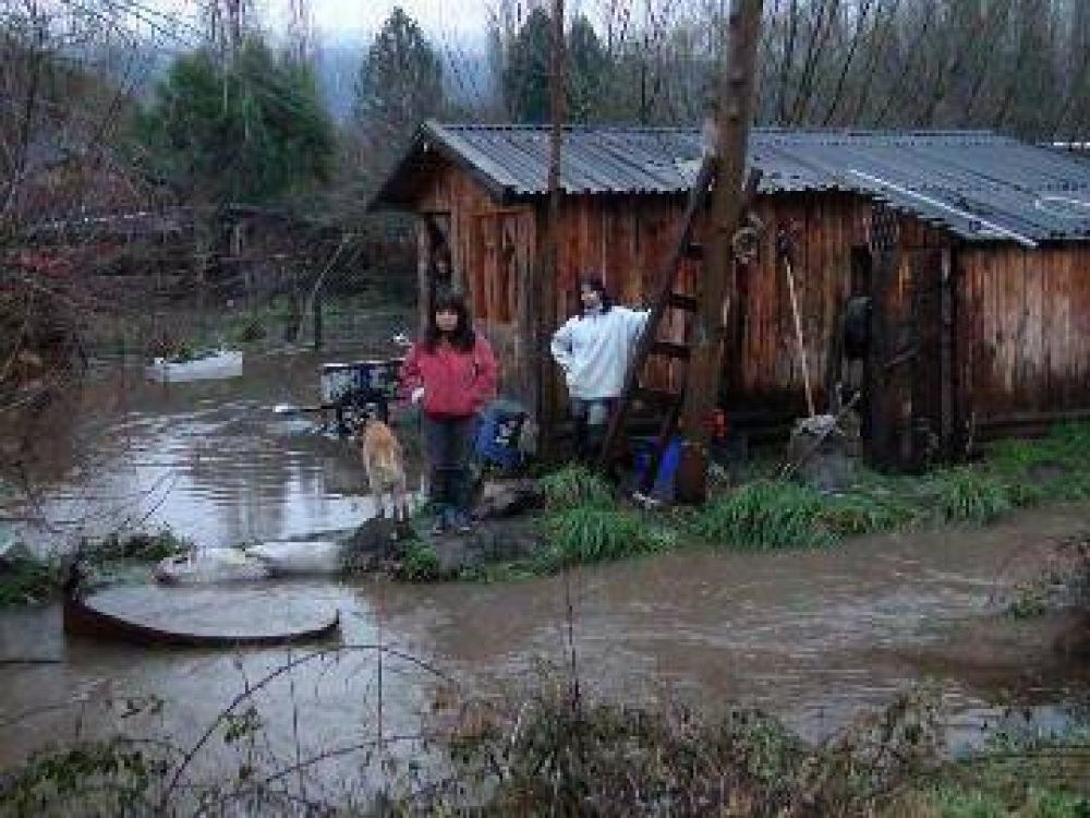 Tras la lluvia, lleg� la nieve a Bariloche