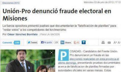 Medios nacionales hablan sobre �fraude electoral en Misiones�
