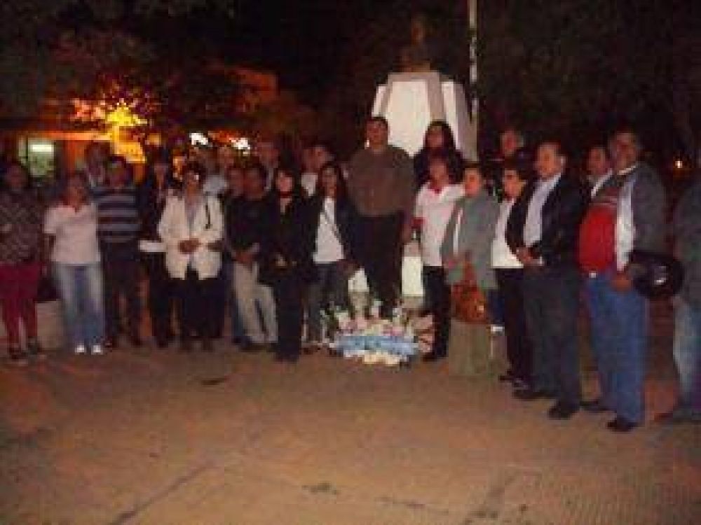 La UCR de S�enz Pe�a realiz� homenaje a Hip�lito Yrigoyen