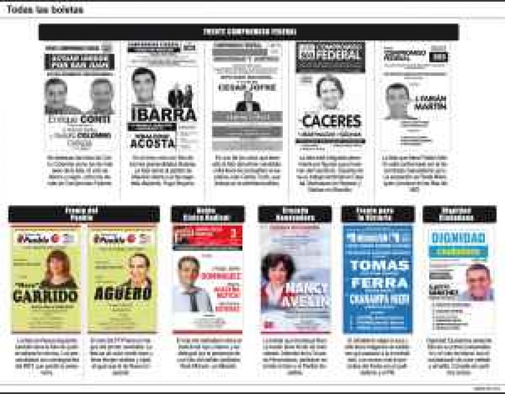 As� es el dise�o de los votos para las primarias