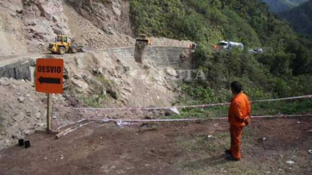 Por dos horas estar� cortada la ruta que va a Taf� del Valle