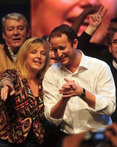 Con Insaurralde y Boudou, el Gobierno avanz� en territorio rival