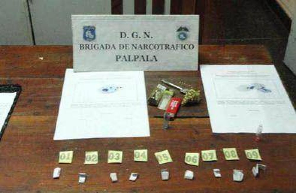 Decomisan narc�ticos en Palpal� y Alto Comedero