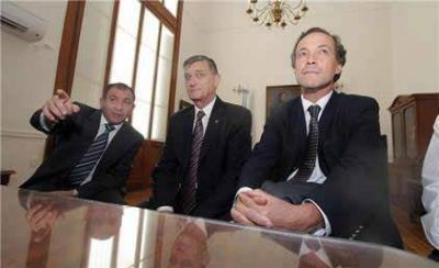 Binner recibi� a Juez 