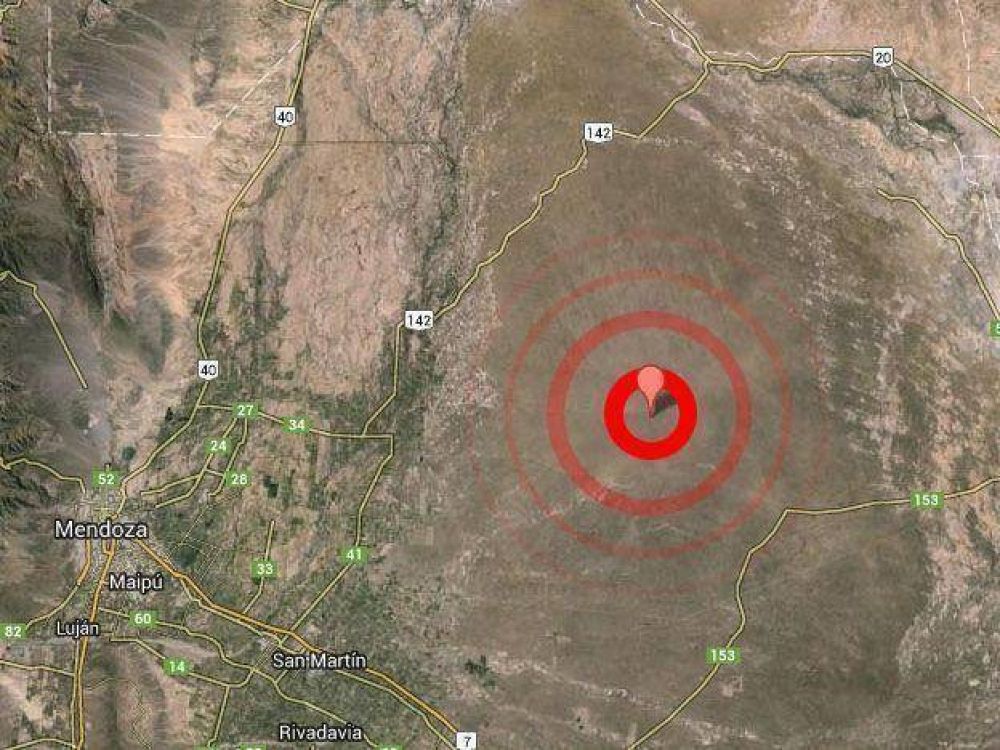 Un intenso sismo se sinti� en Mendoza