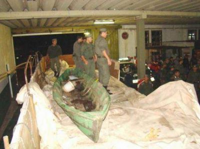 Guardaban 3 toneladas de marihuana en un cami�n
