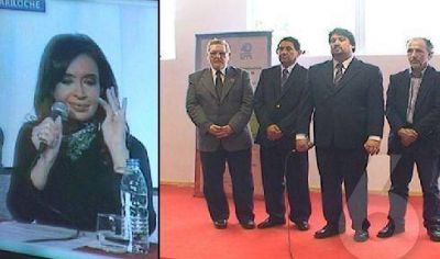 Por teleconferencia, la Presidente inaugur� el nuevo edificio de la Facultad de Humanidades