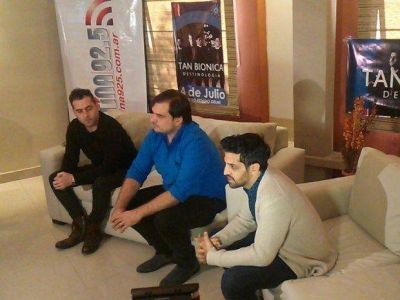 Tan Bi�nica ofreci� una conferencia de prensa a los medios salte�os