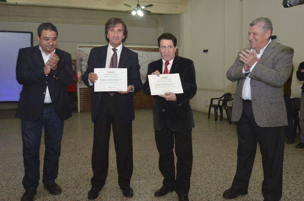 EL INTENDENTE DAR�O D�AZ P�REZ PARTICIP� DE LOS FESTEJOS PATRIOS DEL CENTRO DE JUBILADOS DEL CLUB COLUMBIA 