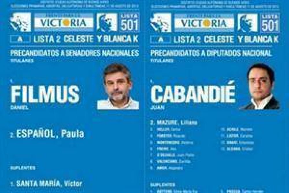 Autorizan la boleta de FPV con la cara de N�stor Kirchner