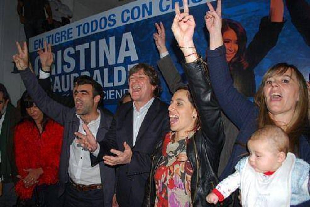 Con Boudou, Di Tullio y Bossio se lanz� la lista del FpV de Tigre
