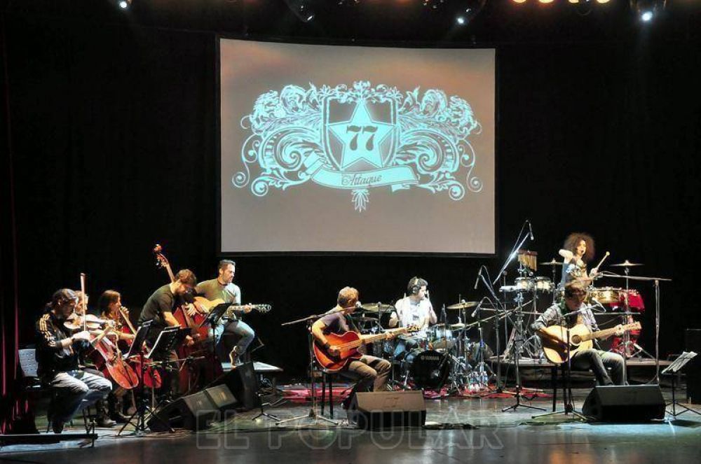 El rock lleg� al Teatro Municipal