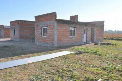Importantes avances en la obra de las 40 viviendas 	