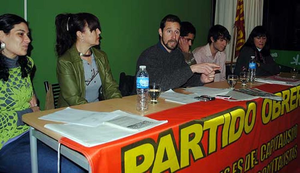 El Frente de Izquierda local present� sus candidatos de cara a las legislativas