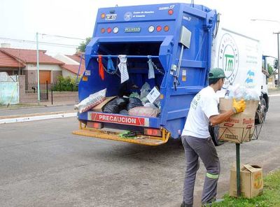 No habr� recolecci�n de residuos por paro de Camioneros