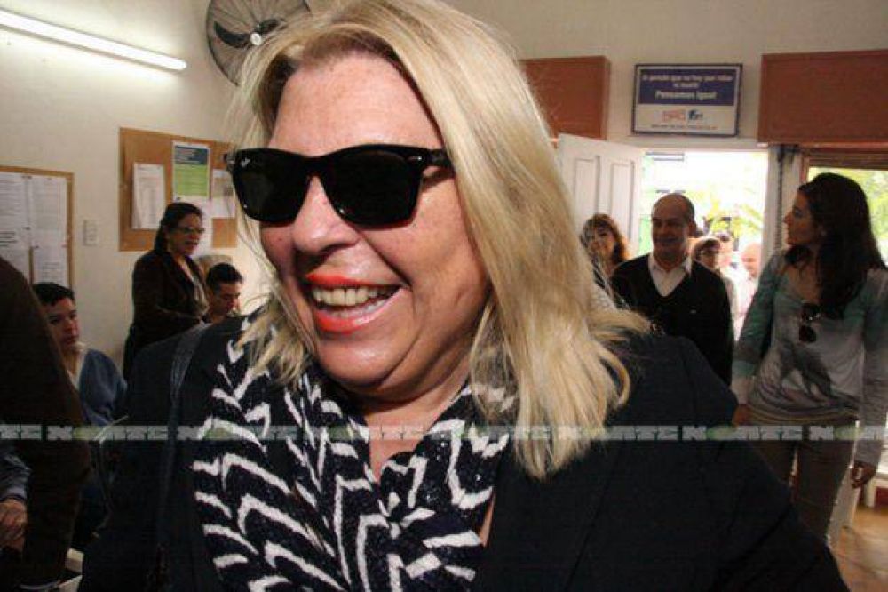 Elisa Carri� dio apoyo a sus candidatos en el Chaco, pero no habl� de la provincia