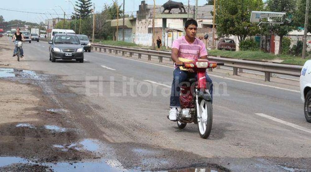 Instalan cinem�metros en las avenidas Blas Parera y Pe�aloza