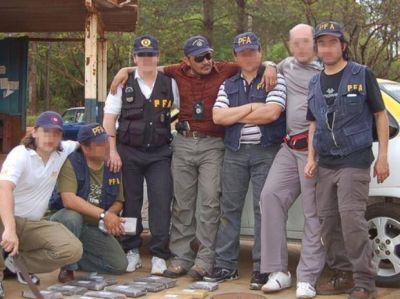 Preso en la causa Monos aparece en fotos de un operativo de la Polic�a Federal
