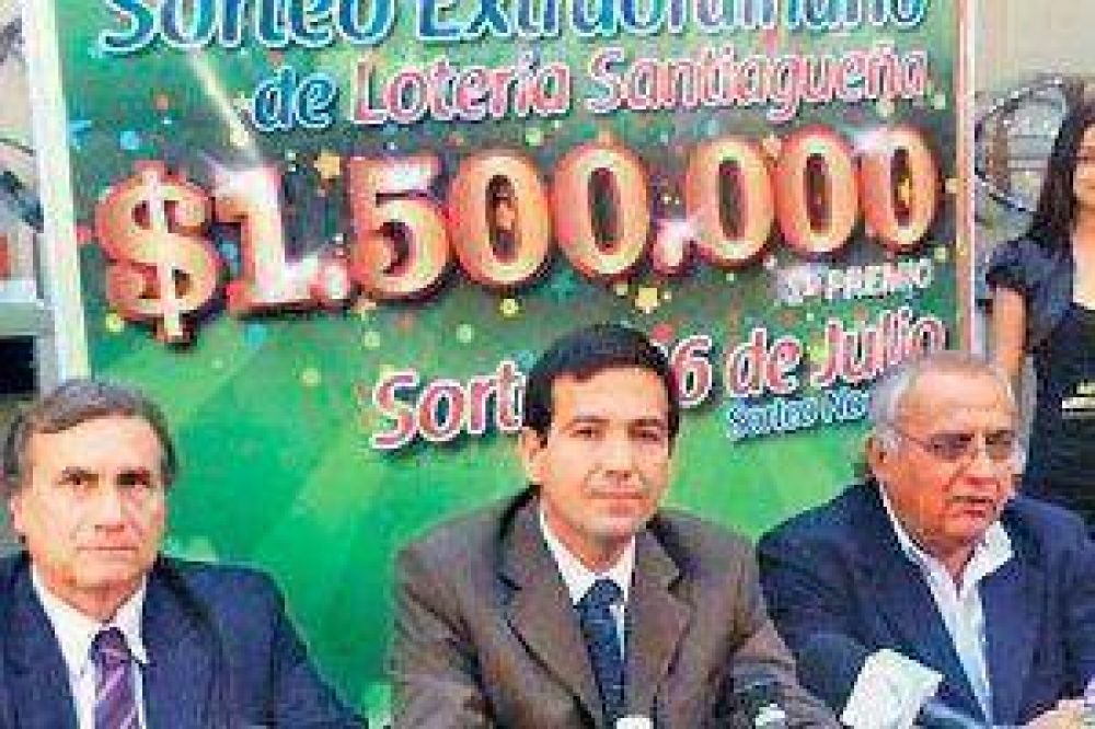 La Loter�a Santiague�a sortear� este mes un premio de $1.500.000