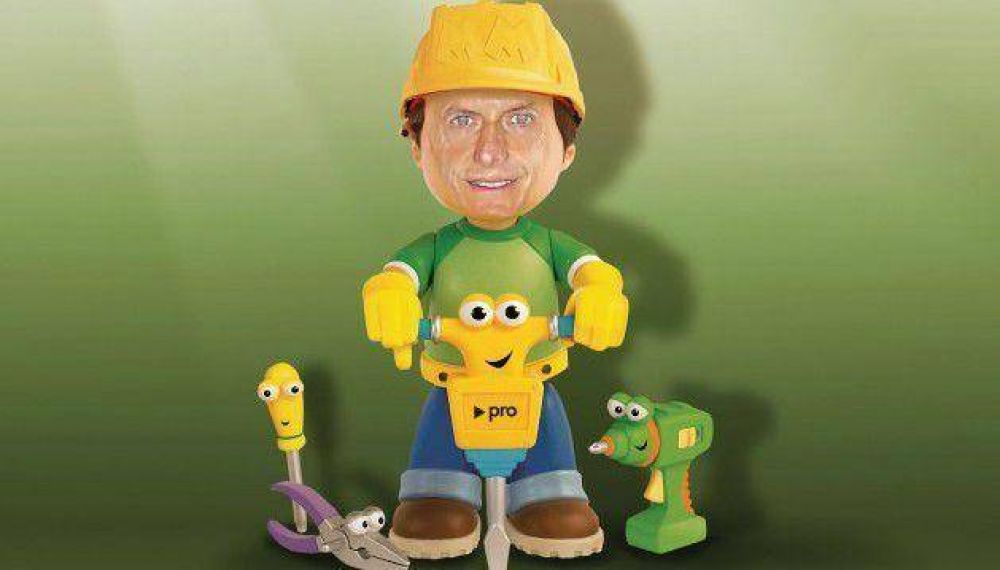 Macri, a la obra