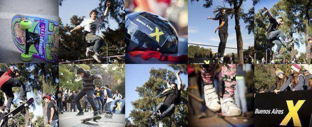 Deportes extremos en el Rosedal