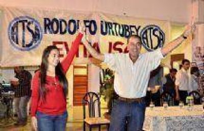 Masivo apoyo de ATSA en Or�n a Rodolfo Urtubey y Evita Isa