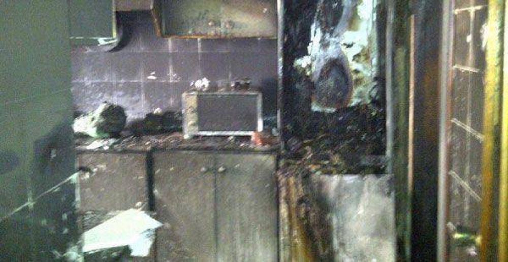 Catuna: Incendio en una vivienda dej� 2 ni�os internados