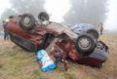 En la Ruta 5, en un accidente, perdi� la vida un vecino de Pehuaj�	 